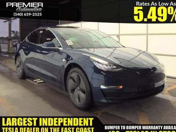 TESLA MODEL 3 2018 5YJ3E1EA3JF038203 image